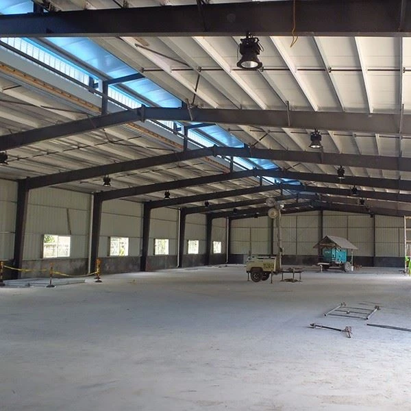 Steel Structure Workshop With Cranes